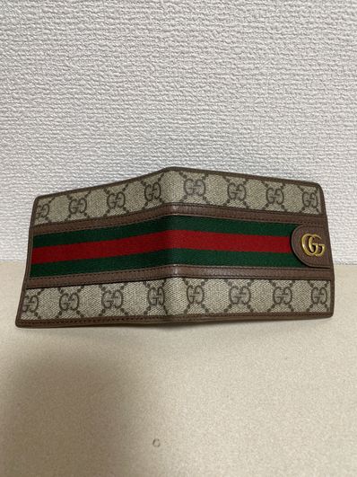 GUCCI Ophidia GG Coin Wallet "Beige/Ebony"