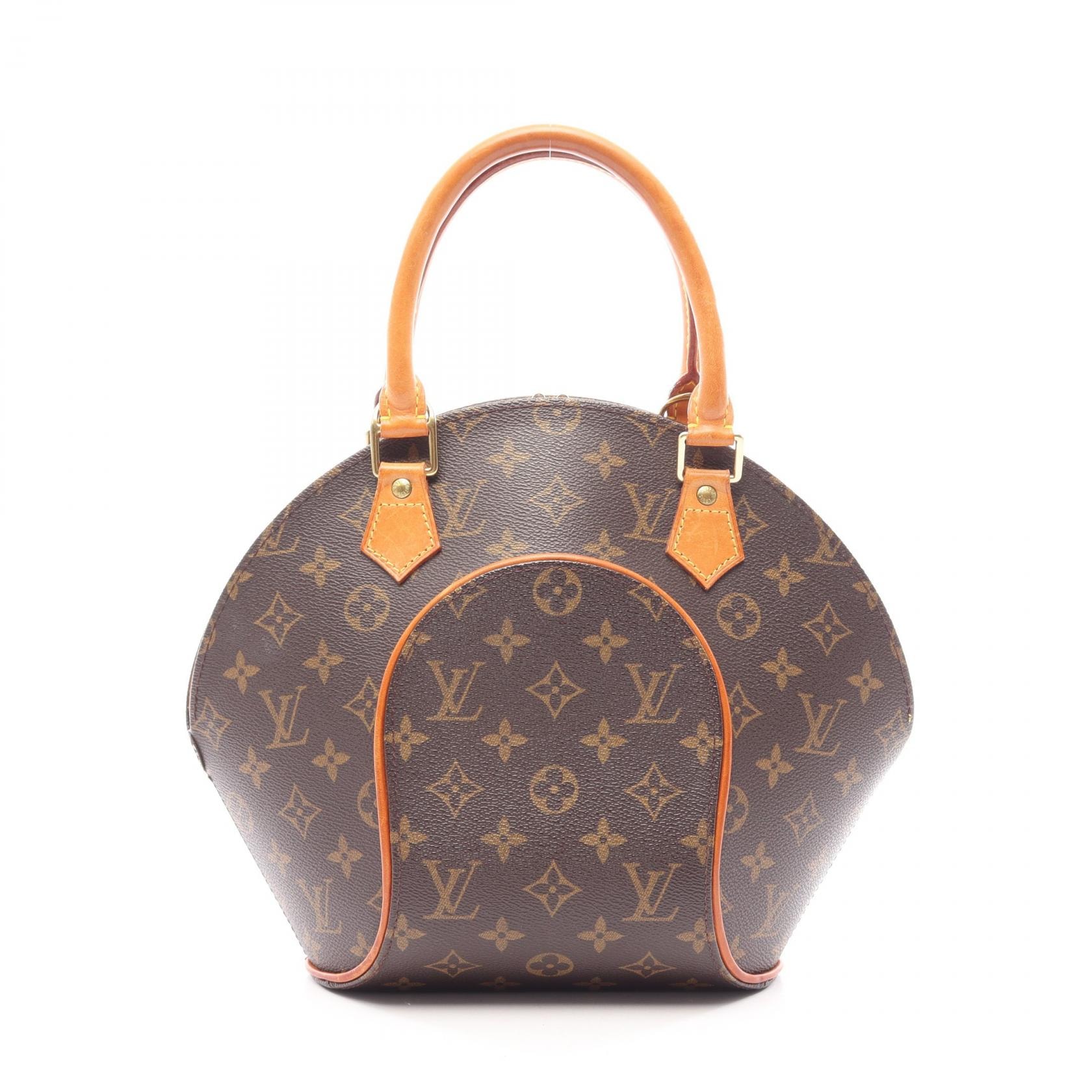 ルイ・ヴィトン LOUIS VUITTON エリプスPM ハンドバッグ バッグ PVCコーティングキャンバス レザー モノグラム レディース ブラウン系 M51127 【中古】