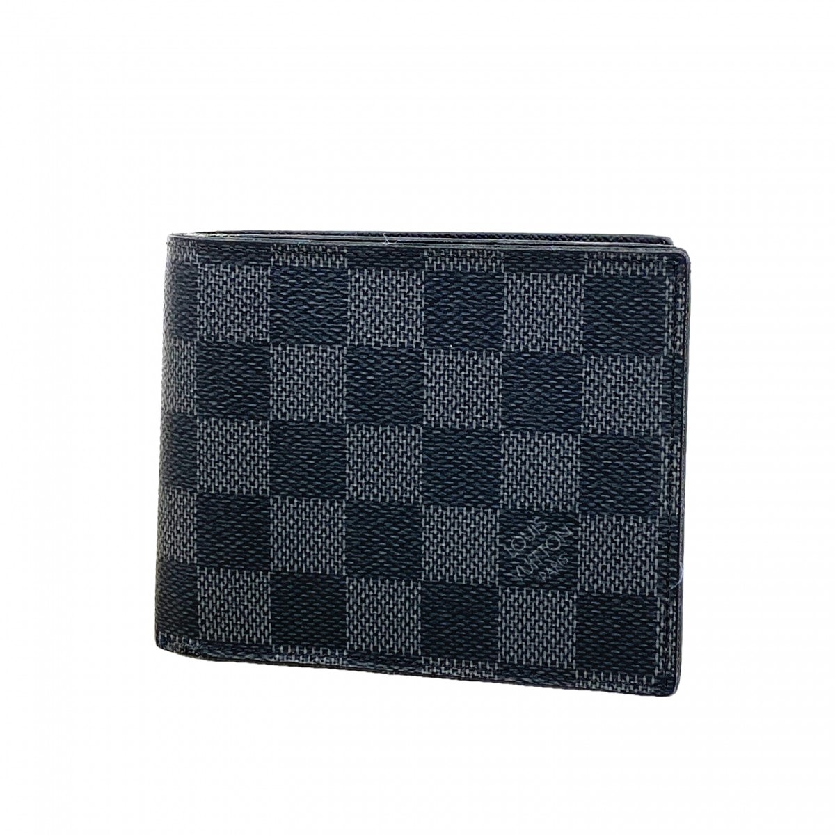 【6fd5885】ルイヴィトン 財布 ダミエ・グラフィット ポルトフォイユアメリゴNM  N60053 ブラック【中古】メンズ