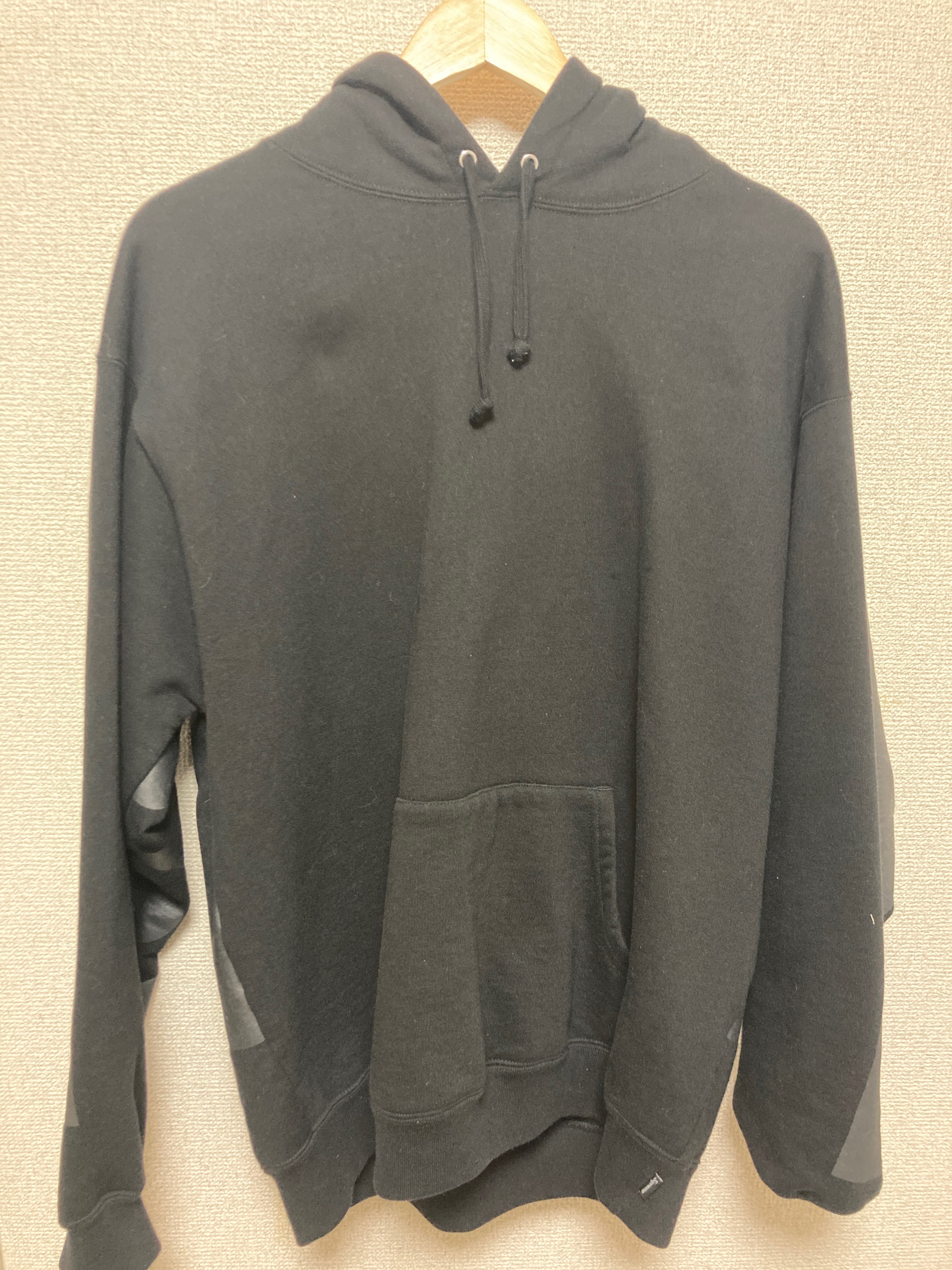 Supreme Big Logo Hooded Sweatshirt "Black"