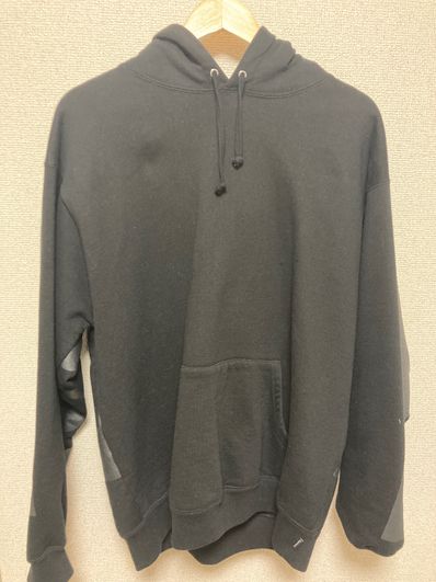 Supreme Big Logo Hooded Sweatshirt "Black"