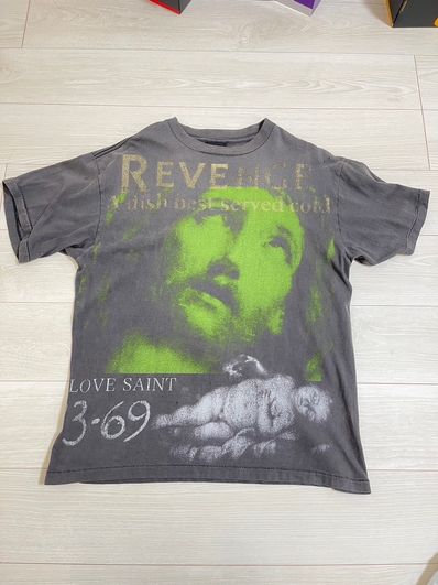 SAINT Mxxxxxx x BerBerJin BJ SS Tee/Revenge "Black"