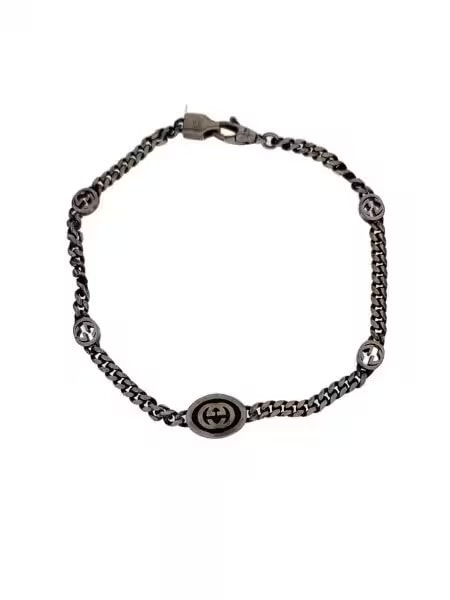GUCCI Thin Ring With Interlocking G