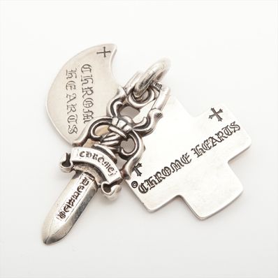 Chrome Hearts 3 Trinket Pendant "Silver"