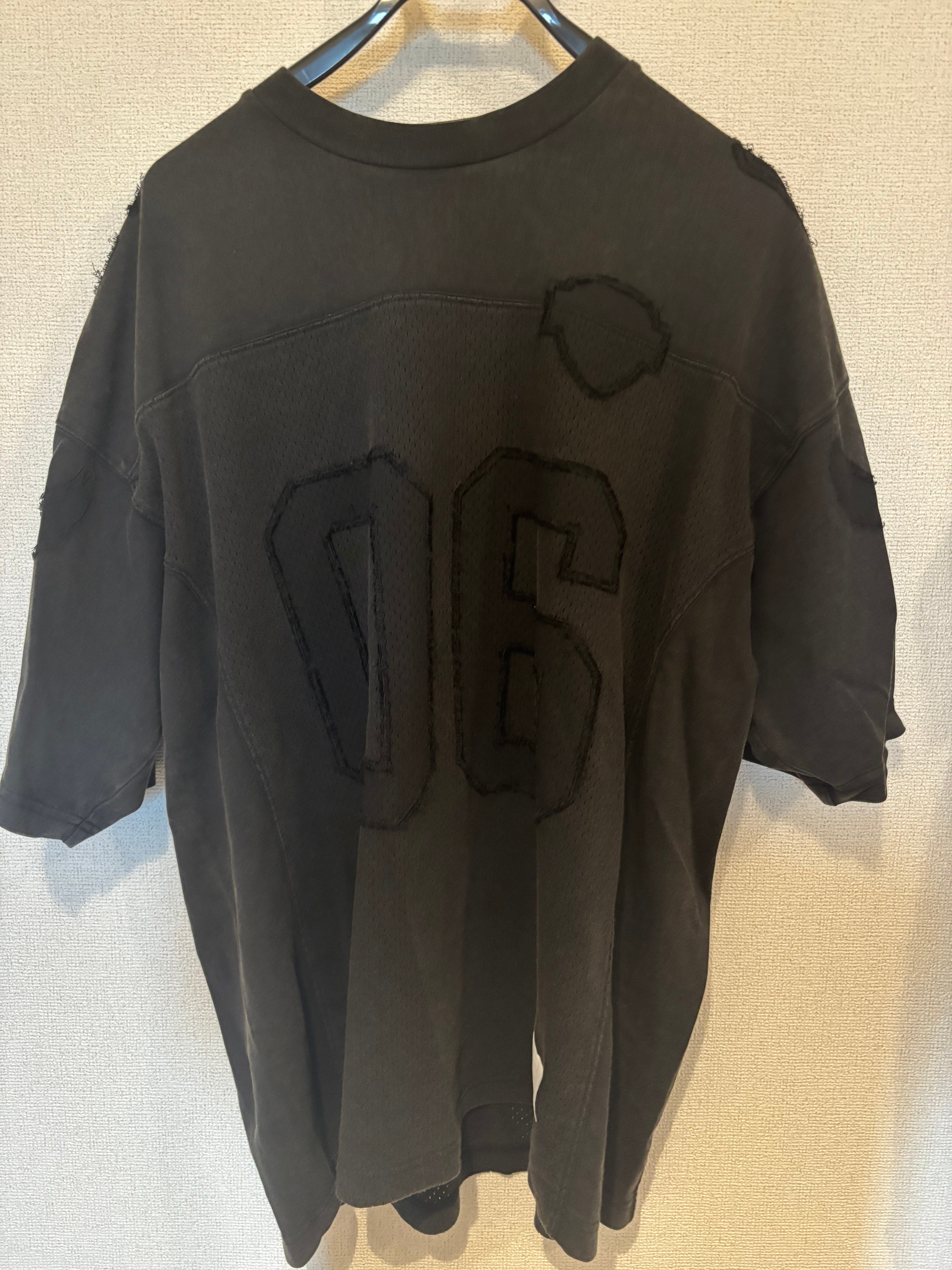 Supreme x MM6 Maison Margiela Cotton Football Jersey "Black"