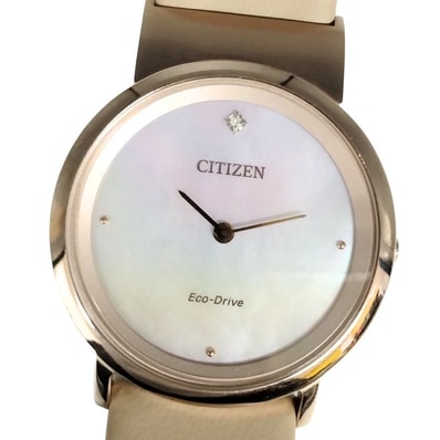 CITIZEN シチズン G620-S123194 エル アンビリュナ エコドライブ 腕時計 アイボリー C840