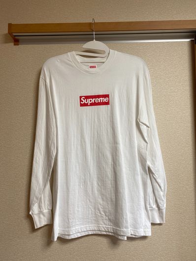 Supreme Box Logo L/S Tee "White"