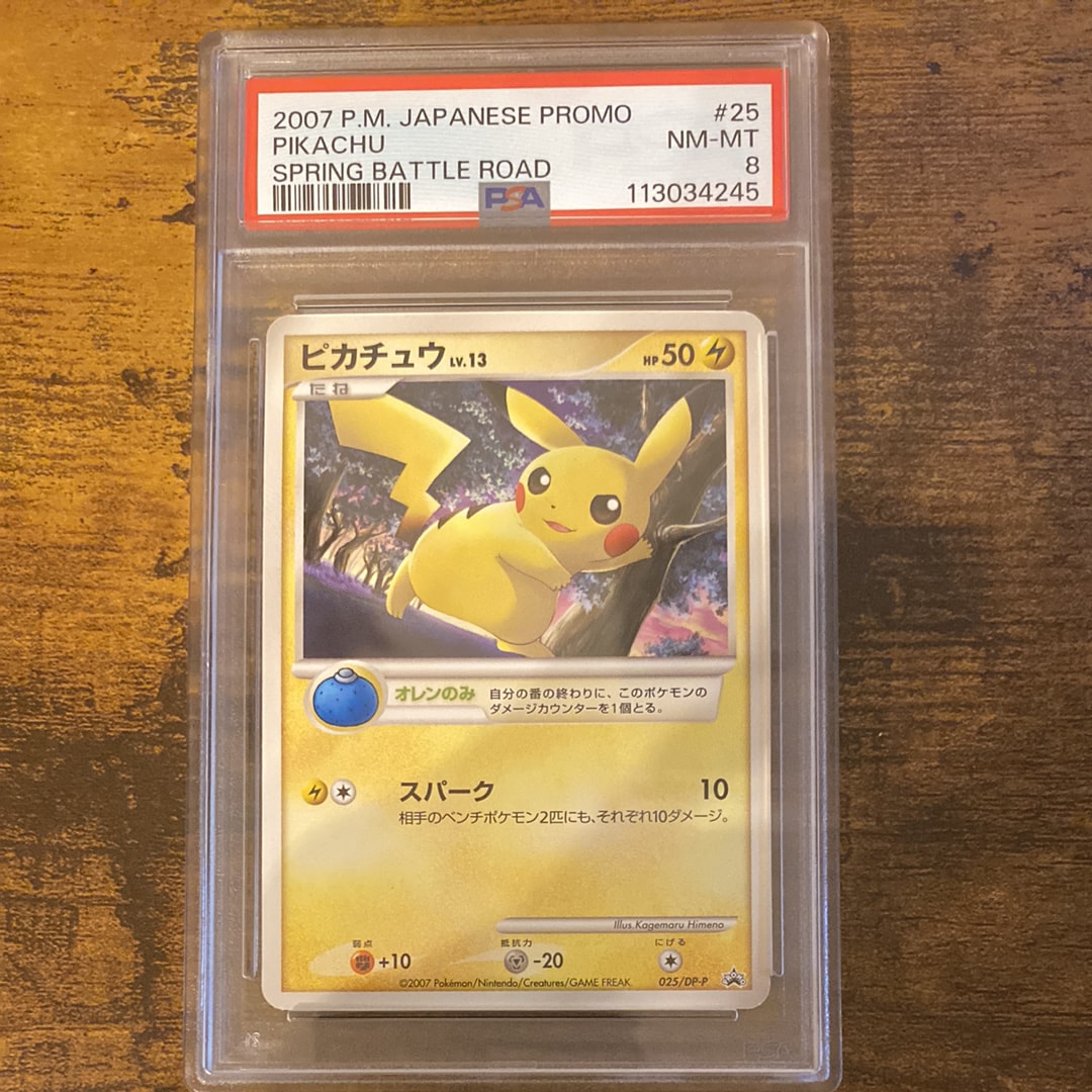 ピカチュウLV.13 [DP-P 025](プロモーションカード「バトルロード スプリング★2007 予選参加賞 / ポケモンチャレンジひろば 2008/11」)
