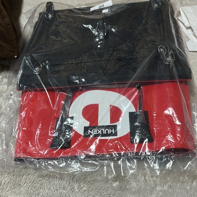 Supreme x Hulken Rolling Tote Bag "Red"