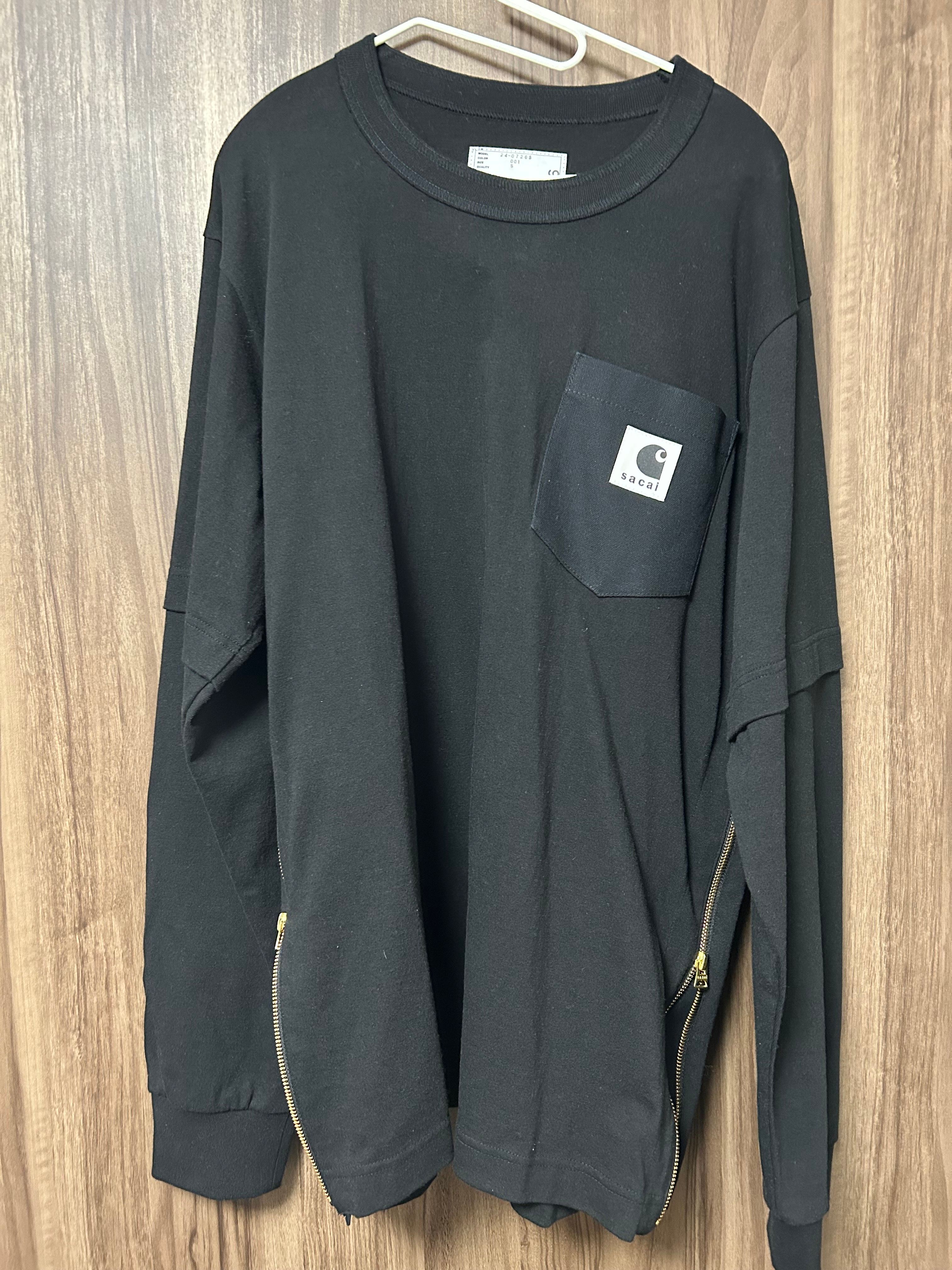 Carhartt WIP × sacai L/S T-Shirt "Black"