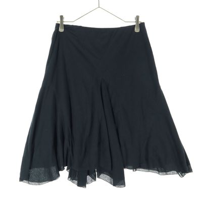 美品 RALPH LAUREN ラルフローレン ミディ丈 スカート S ブラック