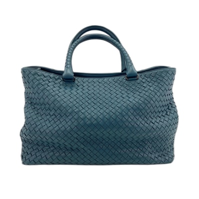 ボッテガヴェネタ BOTTEGAVENETA イントレチャート ハンドバッグ【中古】
