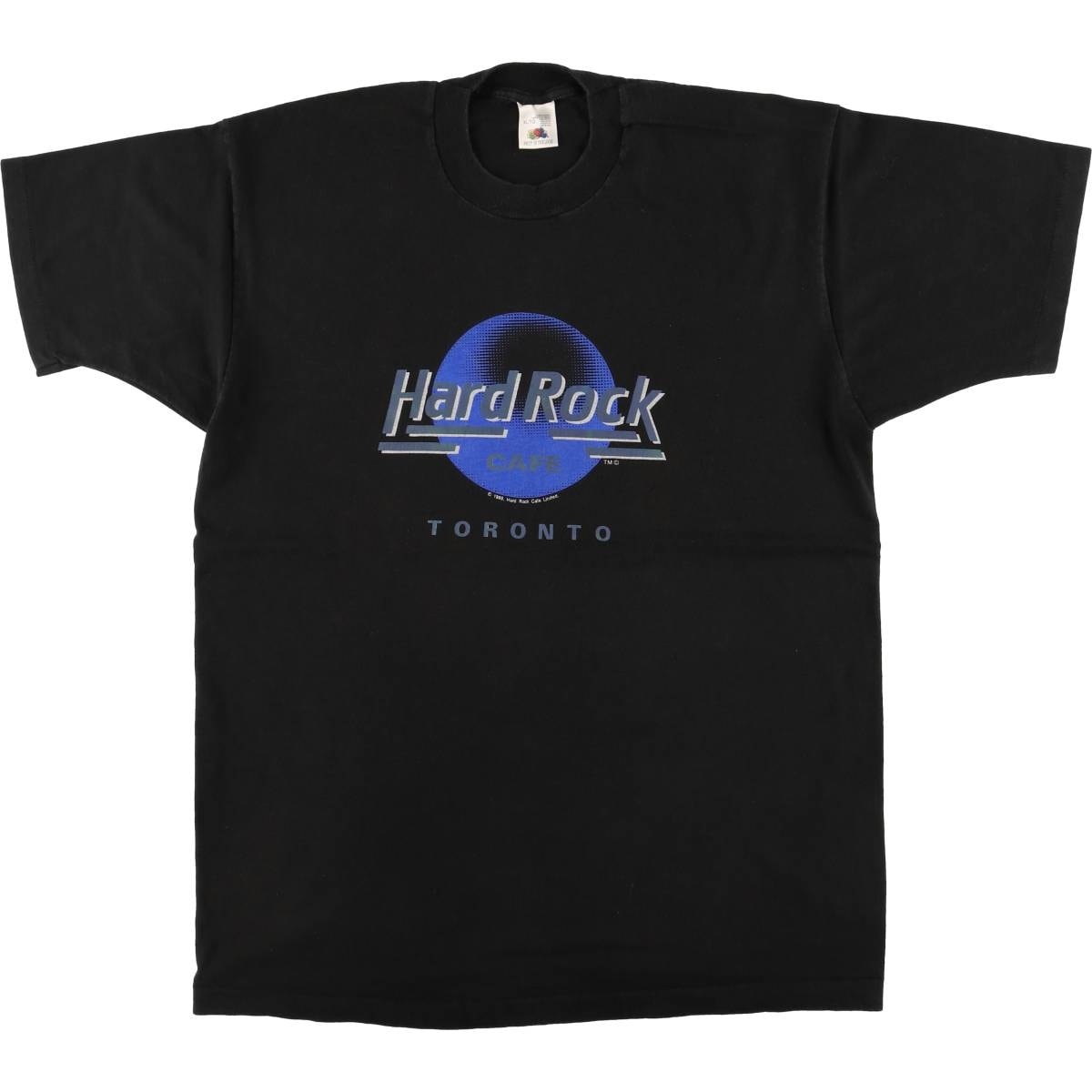 古着 80年代 フルーツオブザルーム FRUIT OF THE LOOM HARD ROCK CAFE ハードロックカフェ アドバタイジングTシャツ カナダ製 メンズXL相当 ヴィンテージ/eaa557645