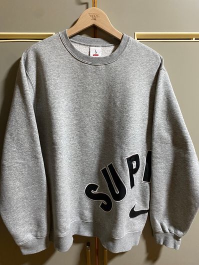 Supreme / Nike Arc Crewneck "Heather Grey"