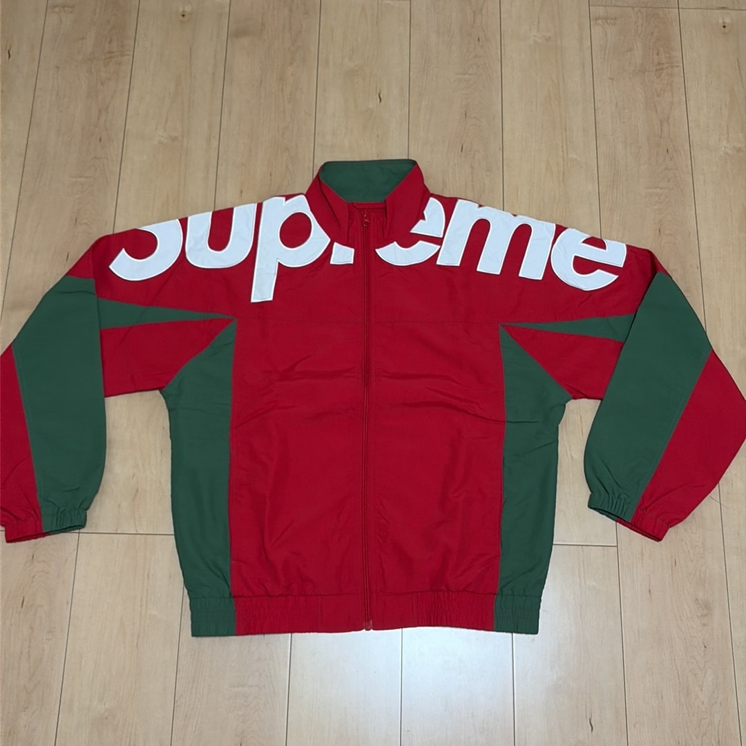 Supreme Shoulder Logo Track Jacket "Red"
