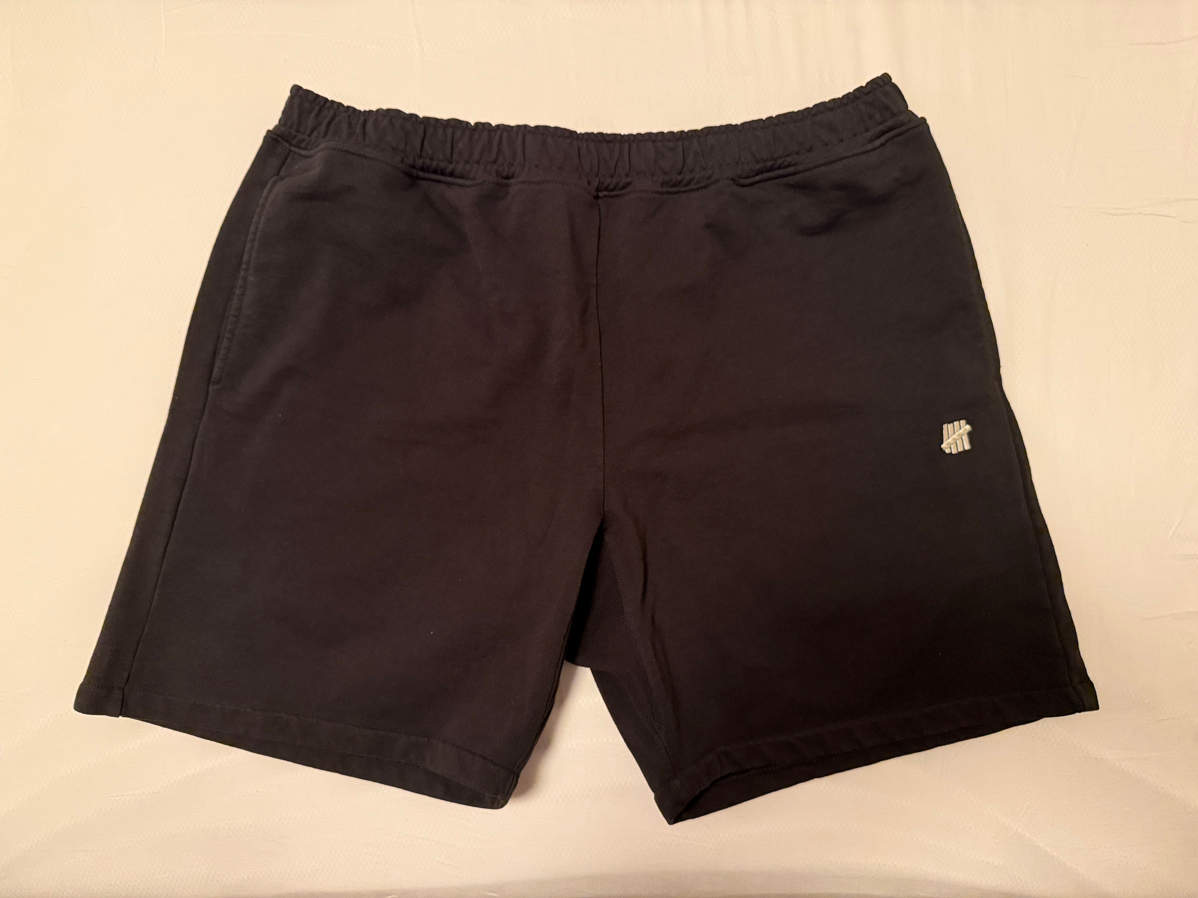 UNDEFEATED ICON SWEATSHORT BLACK アンディフィーテッド スウェット ショーツ ブラック Large L 60114 新品