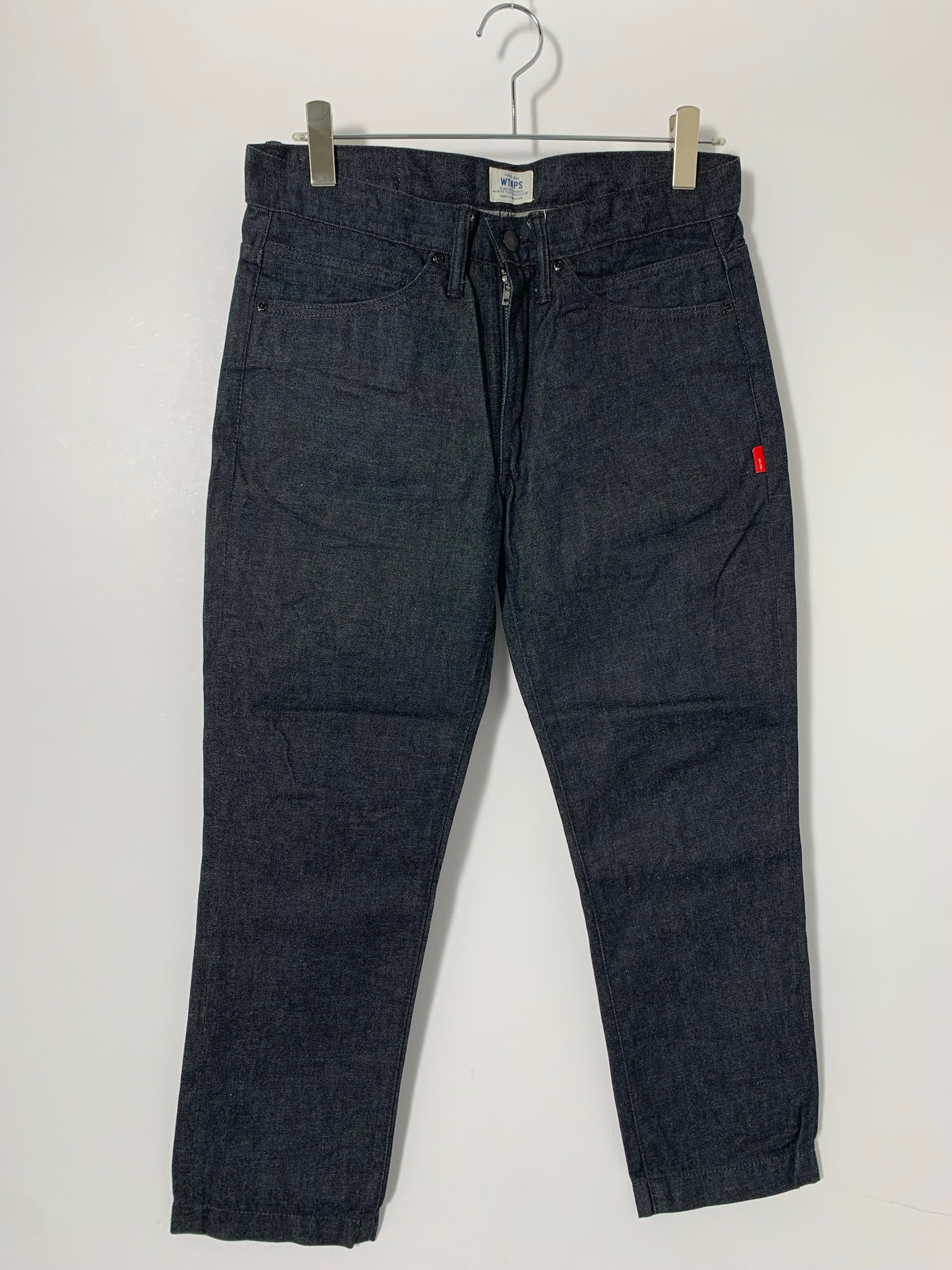 WTAPS BLUES.V S.RAW / TROUSERS. COTTON. DENIM "Black"