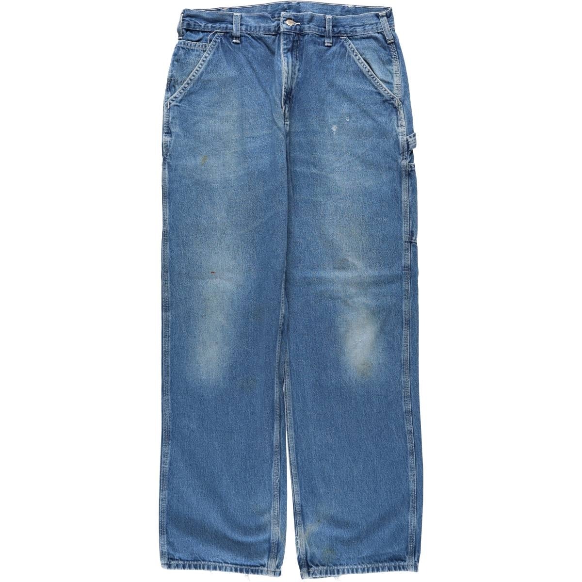 古着 カーハート Carhartt Dungaree Fit デニムペインターパンツ メンズw35相当/eaa664159