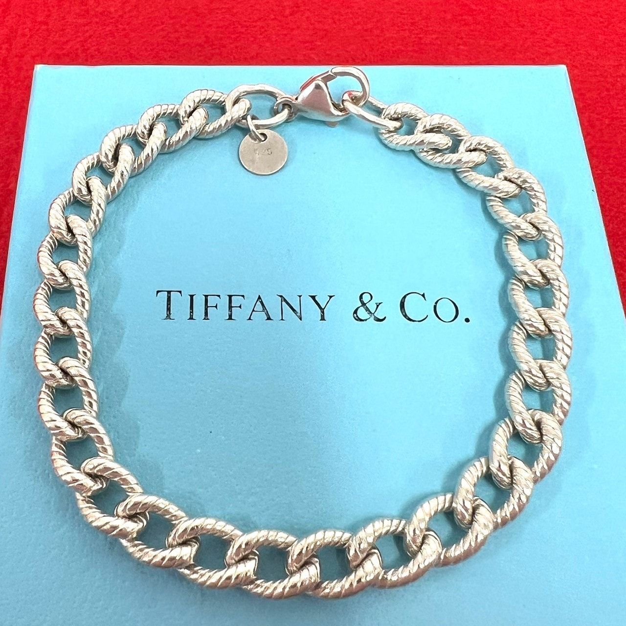 TIFFANY&Co. ティファニー ツイストロープ ブレスレット シルバー925 ブレスレット シルバー
 32361
