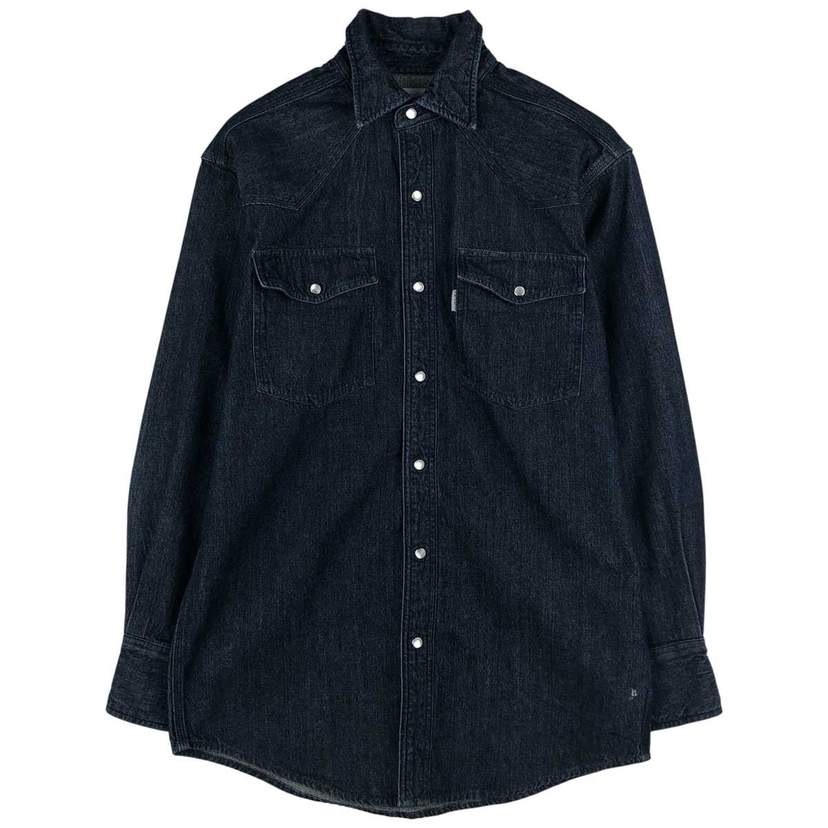 古着 カーハート Carhartt 長袖 デニム ウエスタンシャツ メンズM相当/eaa609602