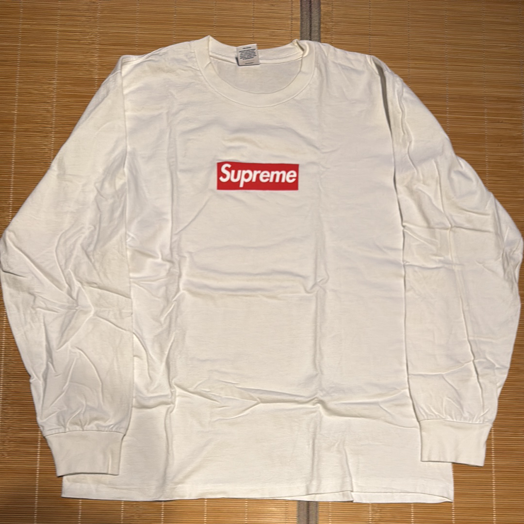 Supreme Box Logo L/S Tee "White"
