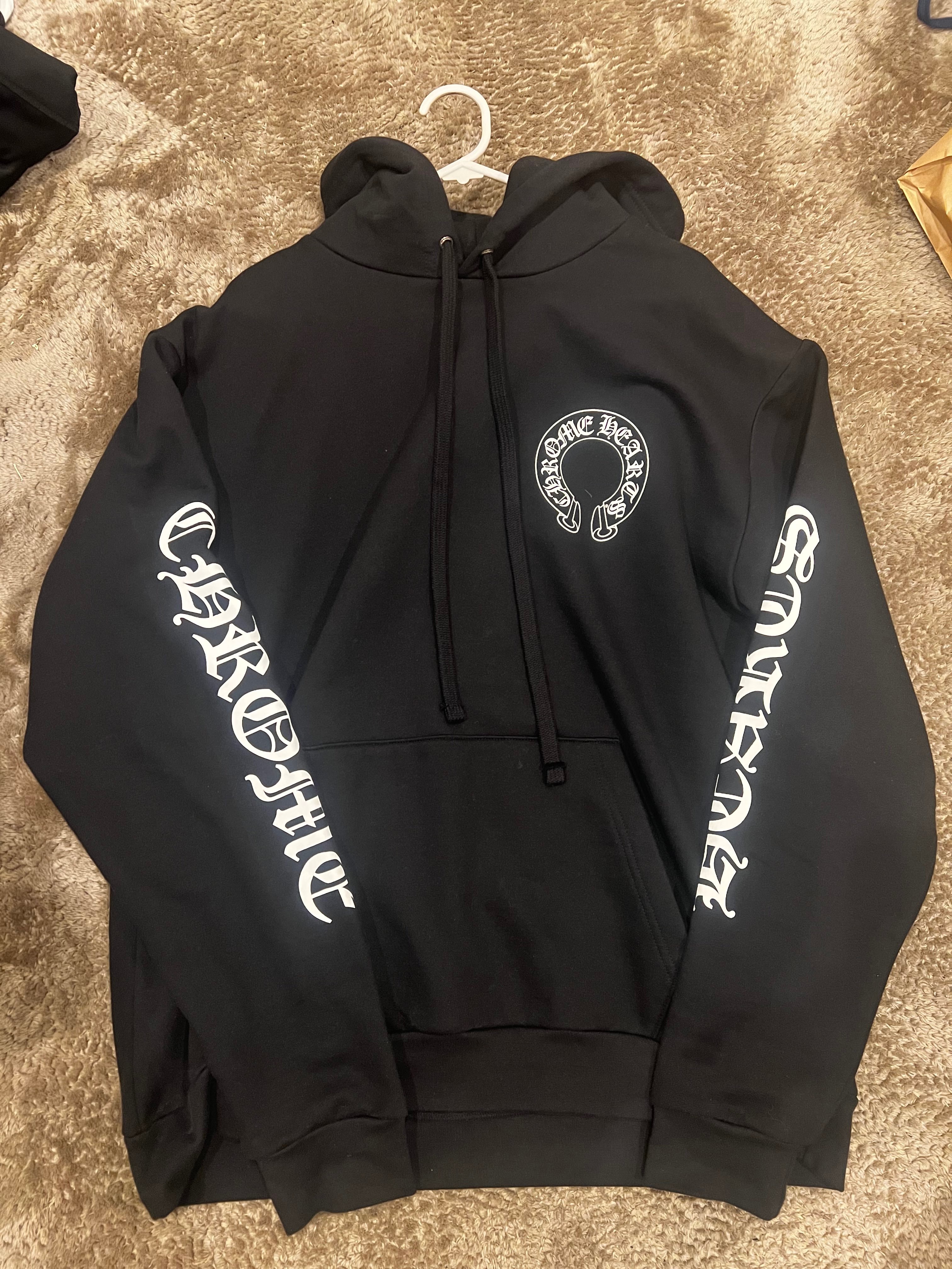 Chrome Hearts Matty Boy Chomper Horseshoe Hoodie "Black"