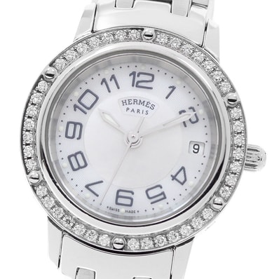 ☆良品 エルメス クリッパー CP1.230 レディース 【中古】