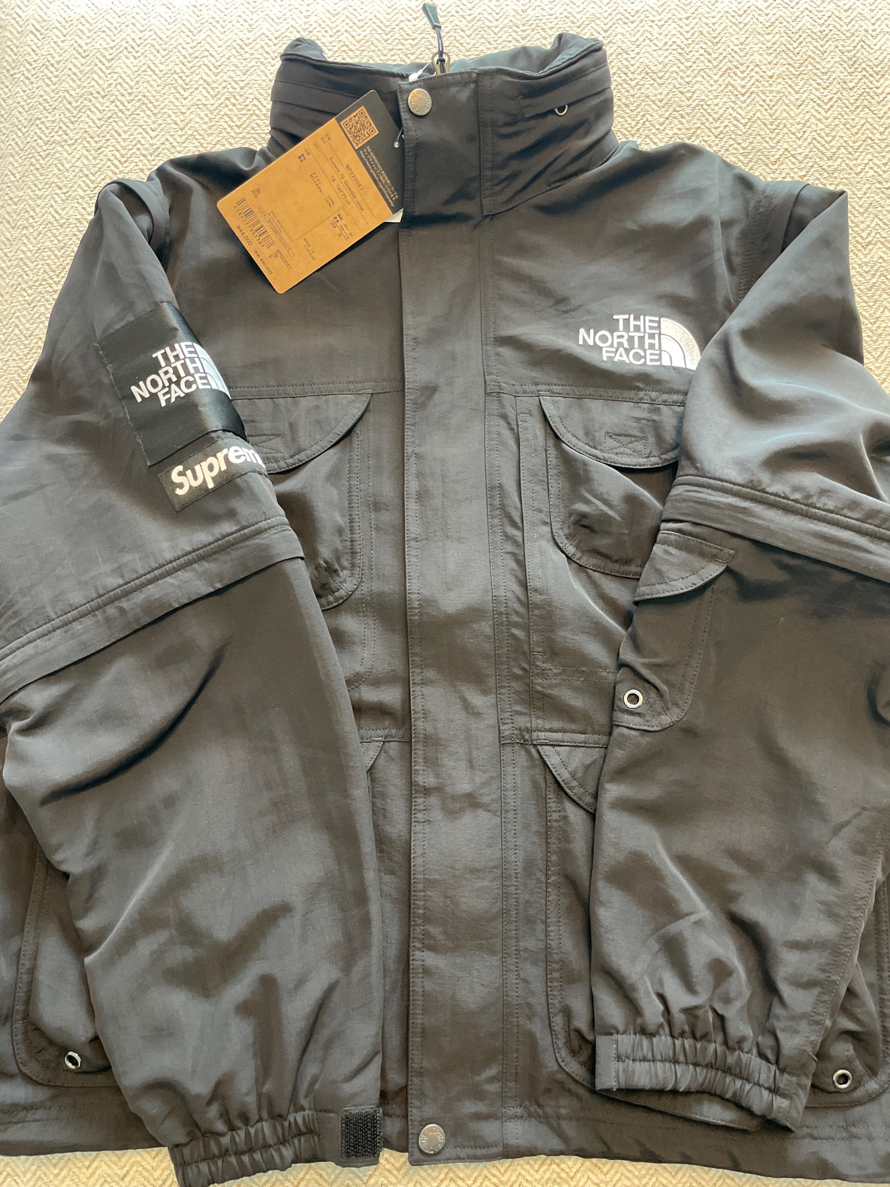 Supreme x The North Face Trekking Convertible Jacket "Black"