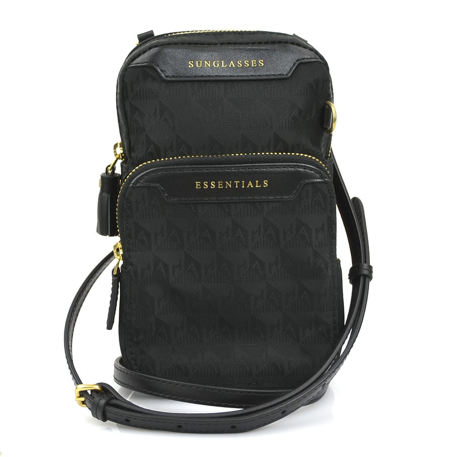アニヤ ハインドマーチ Anya Hindmarch ショルダーバッグ ナイロン ブラック レディース【中古】 r11327i