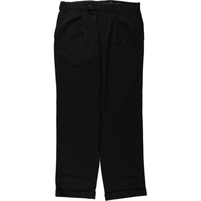 古着 カルバンクライン Calvin klein ワンタック ウールパンツ スラックス メンズw36相当/eaa669214