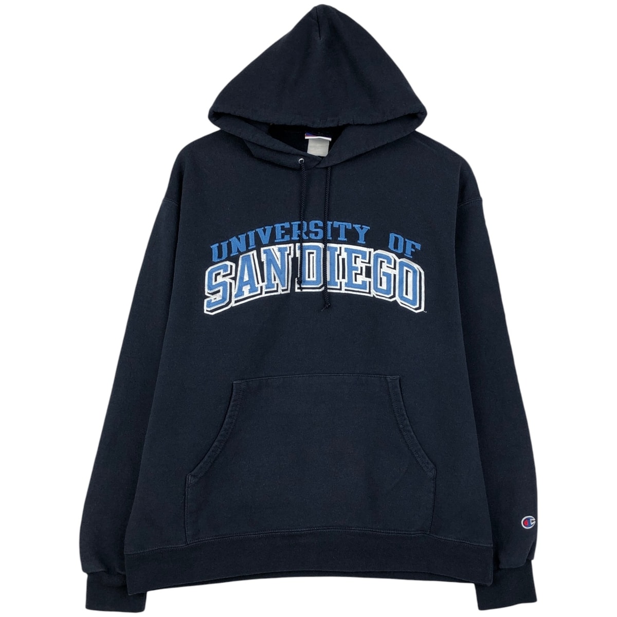 古着 チャンピオン Champion AUTHENTIC ATHLETIC APPAREL カレッジ スウェットプルオーバーパーカー メンズL相当/eaa645526