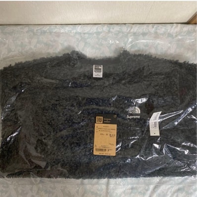 Supreme x The North Face High Pile Fleece Pullover "Black"