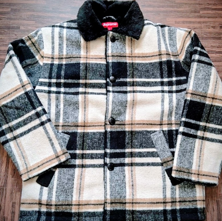 Supreme Plaid Car Coat 