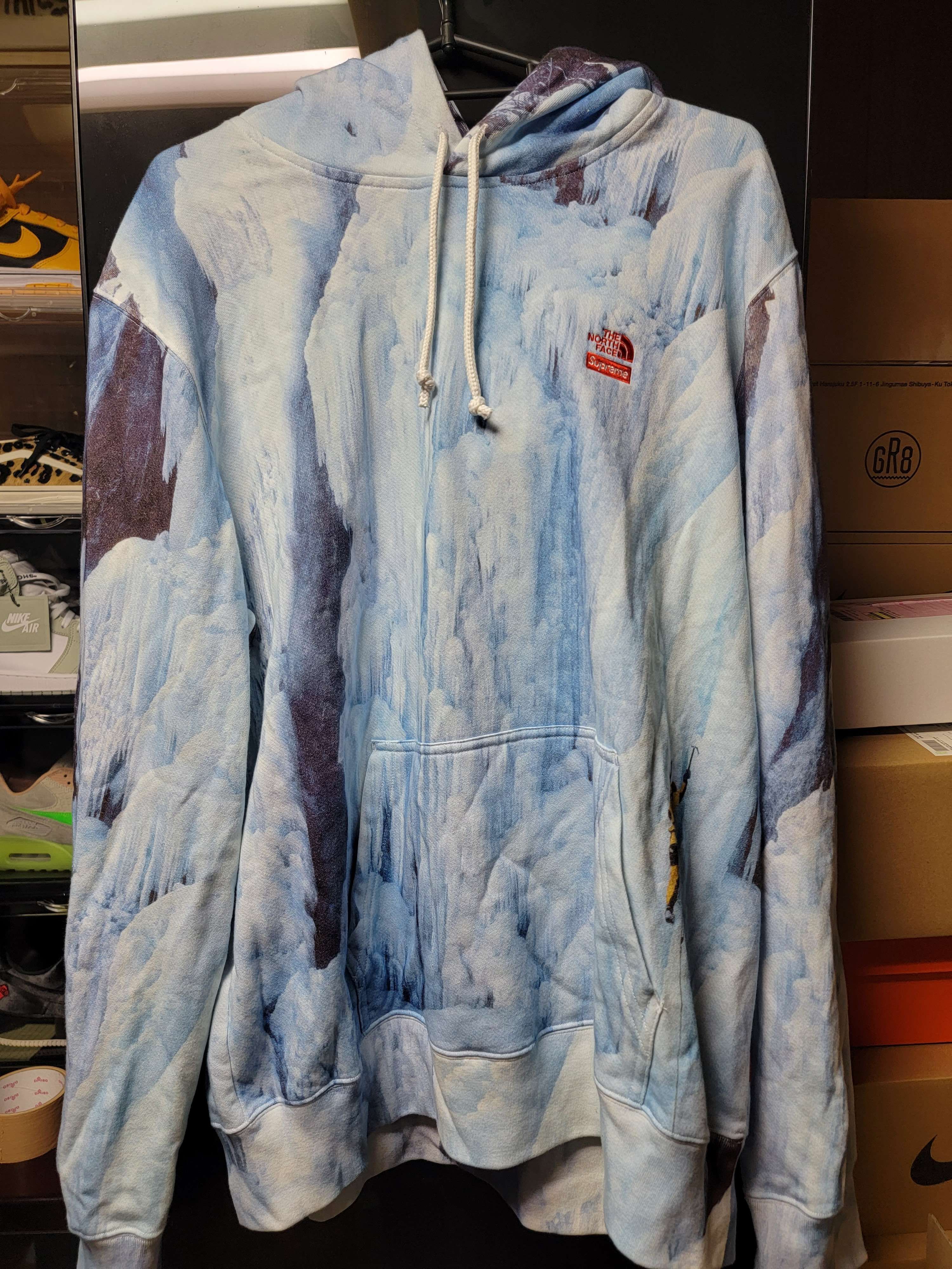 Supreme x The North Face Ice Climb Hooded Sweatshirt "Multi"