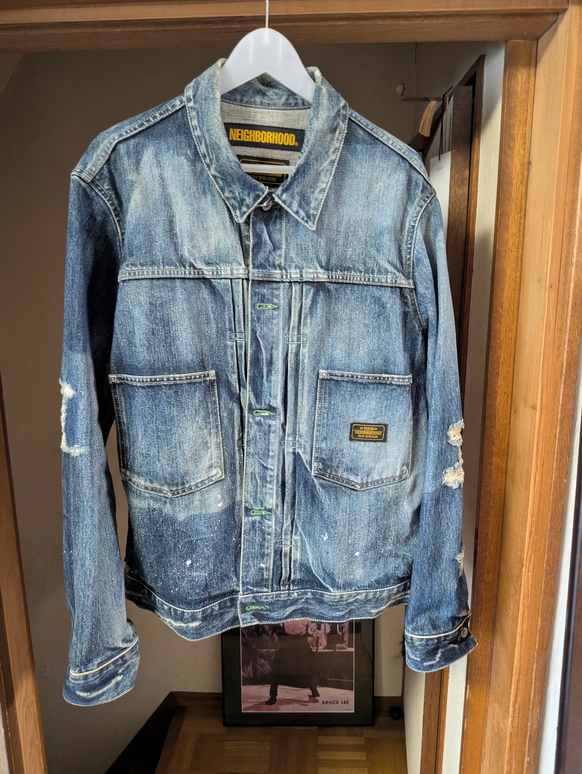 希少XL NEIGHBORHOOD サベージ ストックマン デニム ジャケット