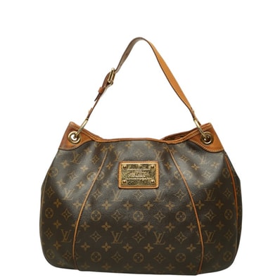 ルイ ヴィトン モノグラム ガリエラPM ワンショルダーバッグ ハンドバッグ M56382 ブラウン PVC レザー レディース LOUIS VUITTON 中古