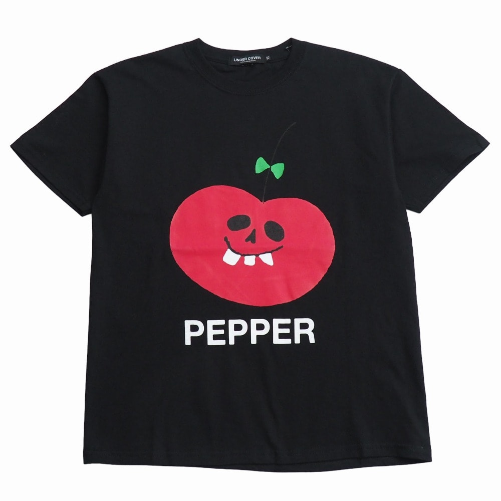 ■未使用品■UNDERCOVER アンダーカバー 半袖Tシャツ サイズXS PEPPER グラフィック プリント Tシャツ 20260323/RA8645