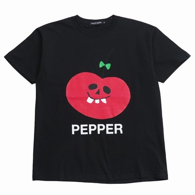 ■未使用品■UNDERCOVER アンダーカバー 半袖Tシャツ サイズXS PEPPER グラフィック プリント Tシャツ 20260323/RA8645