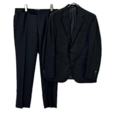 ポロ ラルフローレン 7K32 グレー ウール 総裏地 2Bジャケット パンツ セットアップ 40S