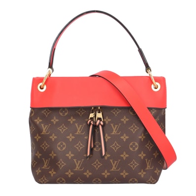 ルイヴィトン テュイルリーブザス モノグラム ショルダーバッグ モノグラムキャンバス M43798 ブラウン レディース LOUIS VUITTON 中古