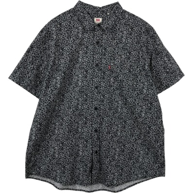 古着 リーバイス Levi's STANDARD 総柄 半袖 コットンシャツ メンズXL相当/eaa650632