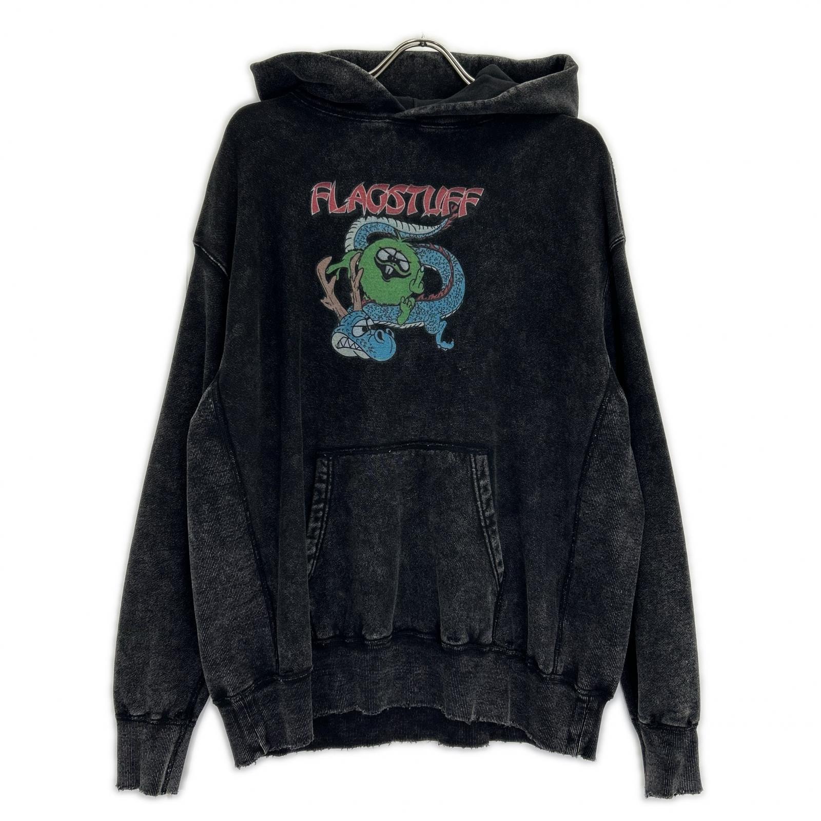 フラグスタフ FS1506 CAMACHO HOODIE デストロイ加工 カマチョフーディパーカ L