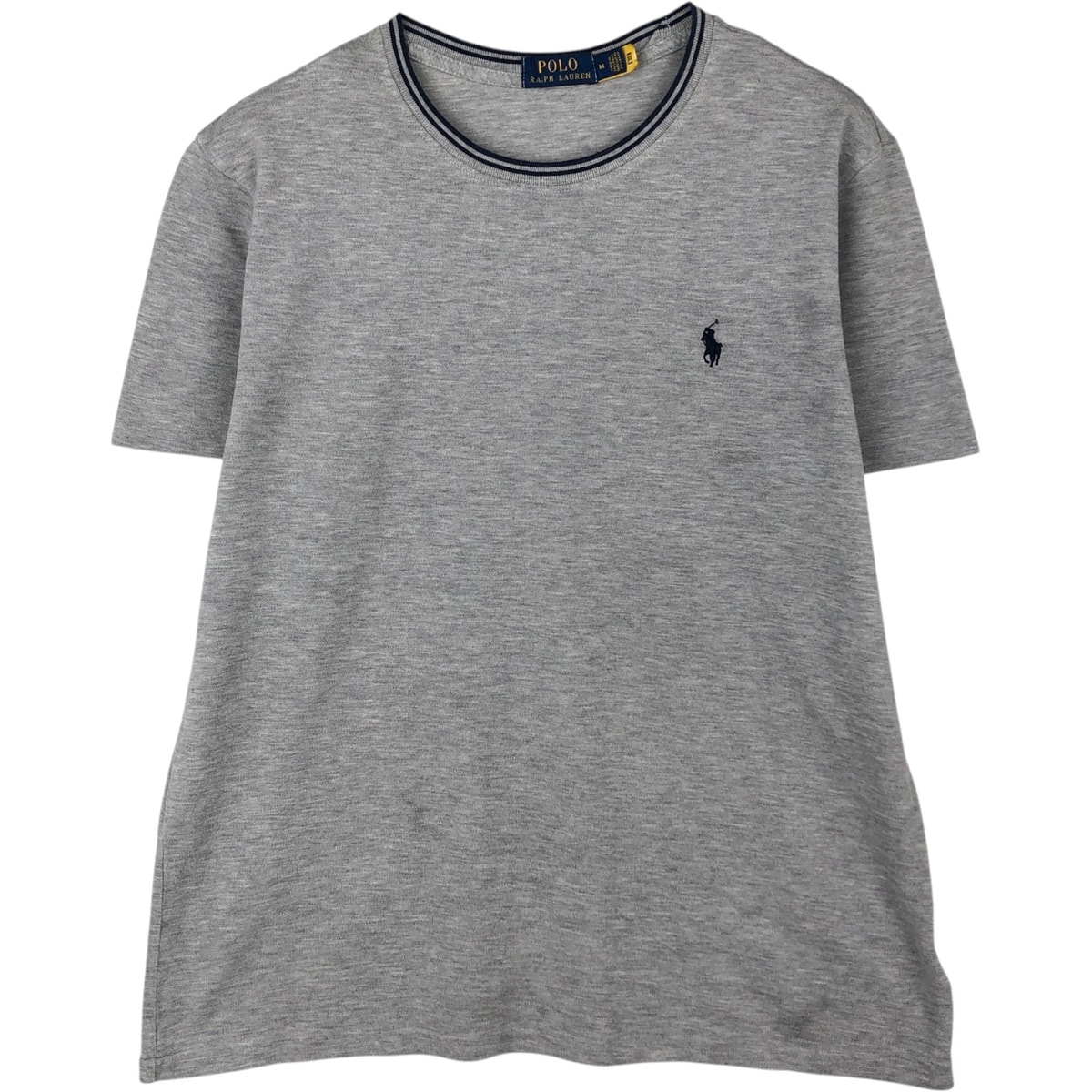 古着 ラルフローレン Ralph Lauren POLO RALPH LAUREN 鹿の子 半袖 ワンポイントロゴTシャツ メンズM相当/eaa621655