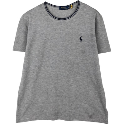 古着 ラルフローレン Ralph Lauren POLO RALPH LAUREN 鹿の子 半袖 ワンポイントロゴTシャツ メンズM相当/eaa621655