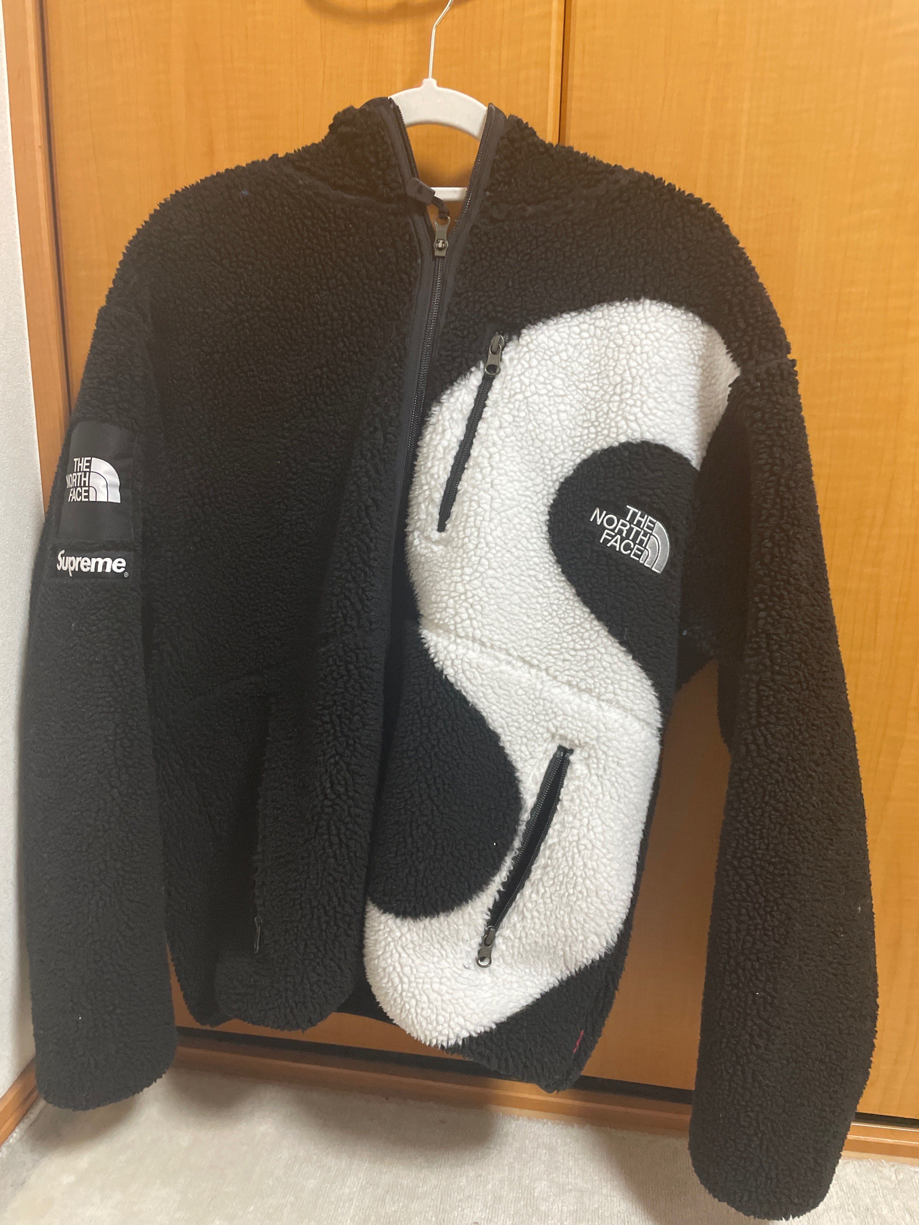 Supreme x The North Face S Logo Hooded Fleece Jacket "Black"