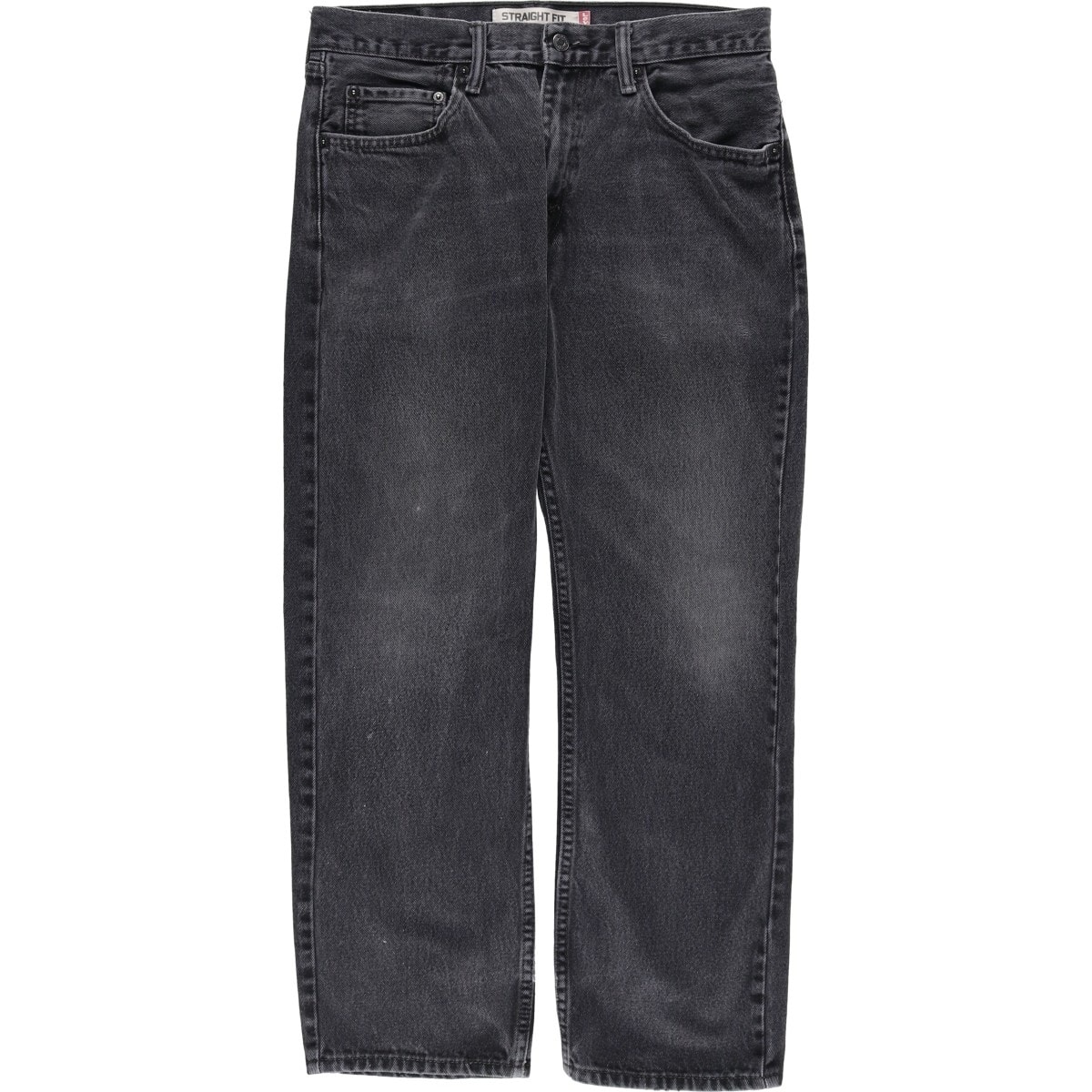 古着 リーバイス Levi's 505 STRAIGHT FIT ブラックデニム テーパードデニムパンツ メンズw33相当/eaa615323