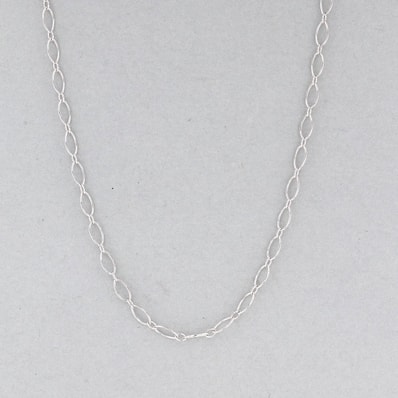 TIFFANY&Co. ティファニー チェーンネックレス 750WG ネックレス K18ホワイトゴールド ホワイトゴールド レディース【中古】