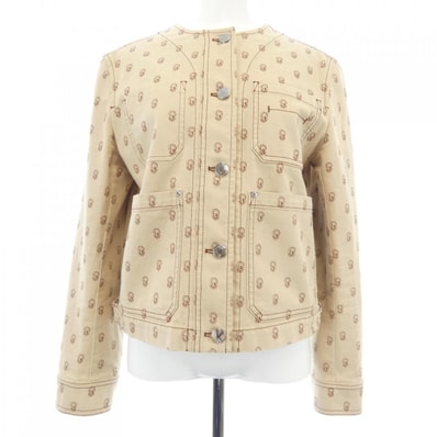 エルメス HERMES セリエボタン 2E0254DS ノーカラージャケット