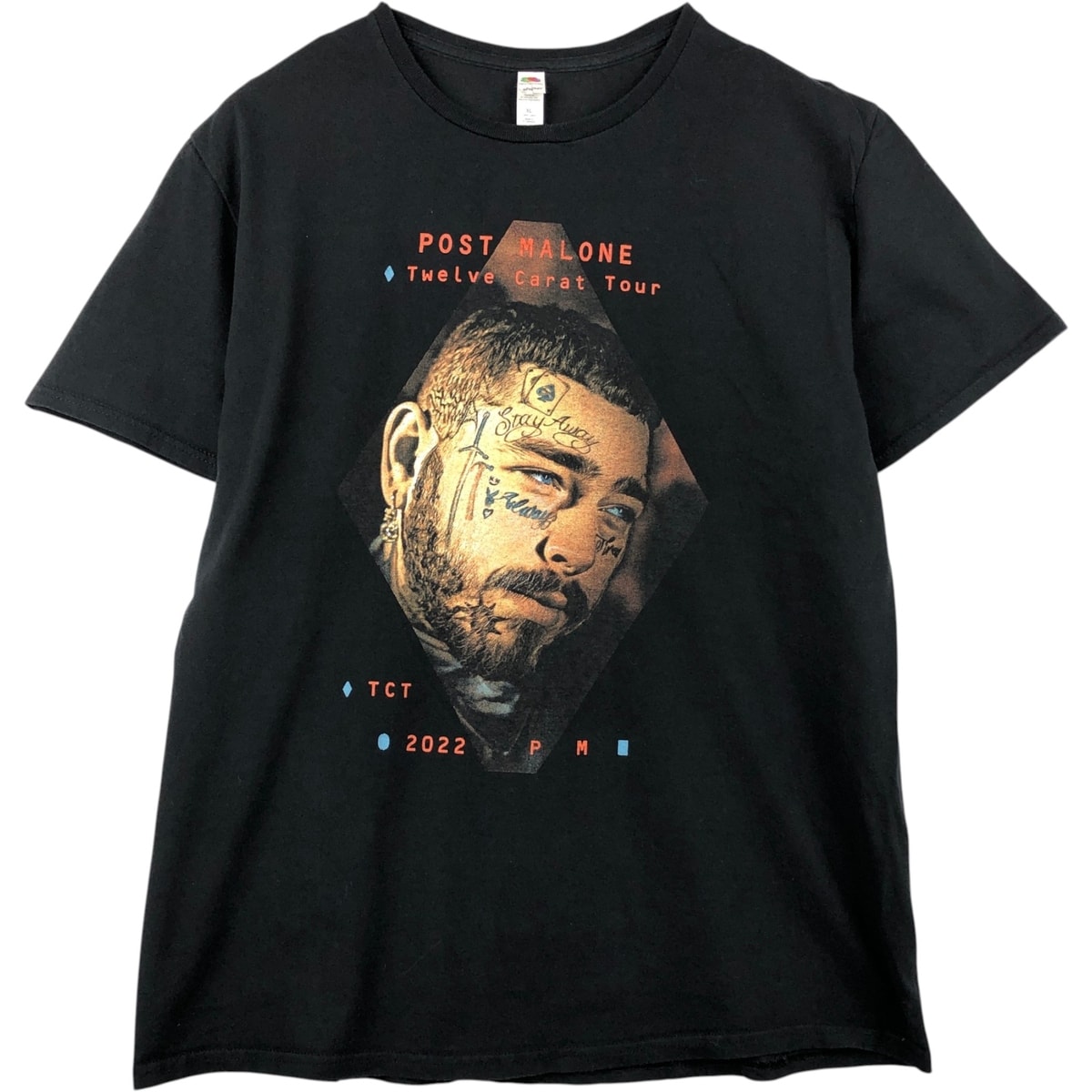 古着 フルーツオブザルーム FRUIT OF THE LOOM POST MALONE ポストマローン バンドTシャツ バンT メンズXL相当/eaa646713