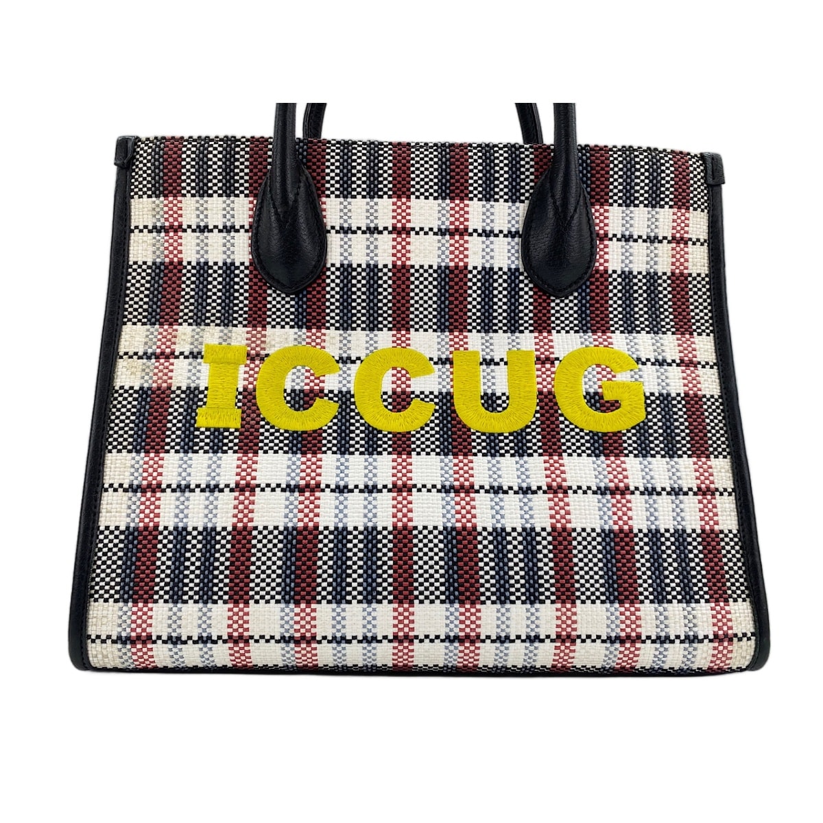 グッチ GUCCI キャンバス 2WAY トートバッグ【中古】